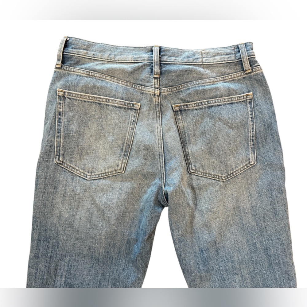 J Crew Mid-Rise Slouchy Distressed Jean in 1984 Slouchy Size 28 - Picture 8 of 10